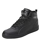 PUMA Rebound Joy, Trainers & Sneakers Unisex adulto, Puma Black-Puma Black-Castlerock, 38 EU