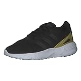 ADIDAS NEBZED, Sneaker Mujer, Negro (Core Black/Core Black/Gold Met.), 36 2/3 EU