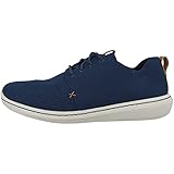 Clarks Step Urban Mix, Zapatillas para Hombre Azul Navy, 39.5 EU