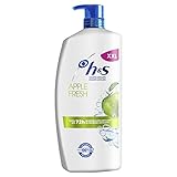 H&S Champú Anticaspa Apple Fresh, Hasta Un 100 % De Protección Contra La Caspa, 1000 ml