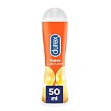 Durex Lubricante Calor y Diversión, óptimo para masturbación, 50 ml