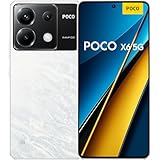 Xiaomi Poco X6 - Smartphone de 12+256GB, Pantalla AMOLED de 6.67” 120Hz 1.5K, Snapdragon 7s Gen 2, Triple cámara de hasta 64MP, 5000mAh, Blanco (Versión ES)