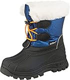 Kickers SEALSNOW, Botas para Nieve Bebé-Niños, Bleu Noir, 24 EU