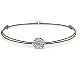 Thomas Sabo Little Secret Pulsera para mujer con diseño étnico, plata de ley 925, LS022-378-5-L20v