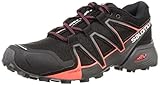 Salomon Speedcross Vario 2 Zapatillas de Trail Running para Mujer, Agarre en todo tipo de terreno, Sujeción del pie, Protección, Black, 40 2/3