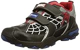 Geox J BULLER BOY A, Zapatos para Niños, BLACK/RED, 27 EU