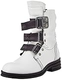 Fly London Kiff682fly, Botas Cortas al Tobillo Mujer, White, 37 EU