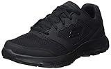 Skechers Flex Advantage 4.0, Zapatillas Hombre, Black Leather Mesh PU Black Trim, 40 EU