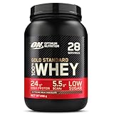 Optimum Nutrition Gold Standard 100% Whey, Proteína en Polvo para Recuperacíon y Desarrollo Muscular con Glutamina Natural y Aminoácidos BCAA, Sabor Extreme Milk Chocolate, 28 Dosis, 896 g