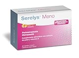 Serelys - Serelys Meno - Ayuda a combatir los Síntomas de la Perimenopausia y Menopausia - Contiene Extracto Cistoplasmático purificado de Polen y Vitamina E - 60 cápsulas