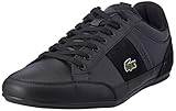 Lacoste, Sneakers,Half Shoes Hombre, Black, 42 EU