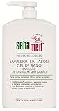 Sebamed Emulsión sin Jabón 1L - Gel de baño para pieles normales sensibles sin jabón, indicado para la higiene diaria