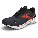 Brooks Ghost 15, Zapatillas para correr Hombre, Gris (Ebony Black Spicy Orange), 43 EU