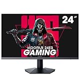 KOORUI Monitor Gaming 24 Pulgadas, 165Hz 1080p 1ms IPS, Adaptive Sync, Pantalla Ordenador HDMI, Inclinación Ajustable, Eye Care, Montaje en Pared VESA (FHD HDMI x 2, DisplayPort)