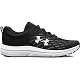 Under Armour UA Charged Assert 10, Zapatillas para correr Hombre, Black/Black/White, 43 EU