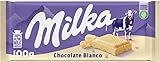 Milka Tableta de Chocolate Blanco de los Alpes 100g