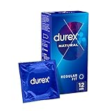 Durex Preservativos Originales Natural Plus - 45 g, 12 Unidad (Paquete de 1)