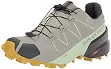 Salomon SPEEDCROSS GORE-TEX Zapatillas de Trail Running para Mujer, Wrought Iron / Spray / Antique Moss, 39 1/3 EU