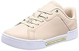 Tommy Hilfiger Mujer Sneaker Suela Cupsole Court Golden TH Zapatillas, Beige (Misty Blush), 36 EU