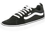 Vans Filmore, Zapatillas Hombre, Suede Canvas Black White, 39 EU