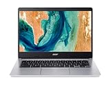 Acer Chromebook 314 CB314-2H-K8MM - Ordenador Portátil 14' FullHD (ARM Cortex A73 MT8183, 8GB RAM, 64GB SSD, ChromeOS) Plata - Teclado QWERTY Español