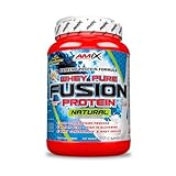 Amix - Proteína Whey Pure Fusion, Ayuda a Tonificar y Aumentar la Masa Muscular, Rica en BCCAs y Glutamina, Fácil Digestión, Baja en Grasas, Proteína en Polvo, 700 Gr, Sabor Natural