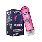 Control Preservativos Senso Thai Passion - Caja de Condones Más Finos y y Gel De Masaje Corporal Con Aronas Orientales 200 ml, Gama Sensibilidad 24 ud, Lubricados