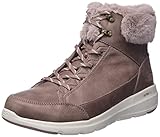 Skechers Glacial Ultra - Cozyly, Botas Mujer, Mauve, 36 EU