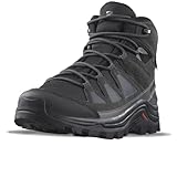 Salomon Quest Rove Gore-Tex Zapatillas Impermeables Outdoor para Hombre, Específica para excursionismo, Protección al aire libre, Rendimiento fiable, Black, 44