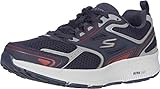 Skechers Go Run Consistent, Zapatillas De Trail Running Hombre, Navy Red, 42.5 EU