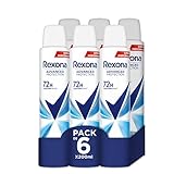 Rexona Desodorante Aerosol Advance Protection Cotton Dry 72 h para mujer 200 ml - Pack de 6