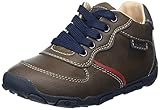 Geox B Balu' Boy A, Primeros Pasos para Bebé Niño, Multicolor (Chocolate/Navy), 22 EU