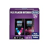 Durex Pack Placer Intenso - Mutual Climax + Intense - 24 Condones