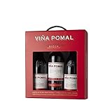 Estuche regalo Viña Pomal - 2 Reserva + 1 Crianza - Vino tinto, DO Rioja, 100% Tempranillo - 3 botellas 75cl