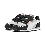 PUMA Unisex Kids Cabana Racer Sl 20 V Inf Zapatillas, Ash Gray Puma White Puma Black, 23 EU