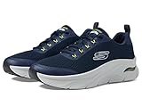 Skechers, 232502 Nvlm, Deportivas, Hombre, Navy Mesh Sintético, 48.5 EU