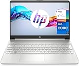 HP 15s-fq5100ns - Ordenador portátil de 15.6' Full HD (Intel Core i7-1255U, 16GB RAM, 512GB SSD, Intel Iris Xe Graphics, Sin Sistema Operativo) Plata - Teclado QWERTY Español