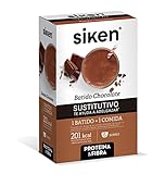 Siken SUSTITUTIVO - Batido sustitutivo, Sabor chocolate, Sobres en polvo para mezclar con agua, 1 batido sustituye 1 comida, 6 Sobres de 50g cada uno