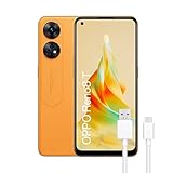 OPPO Reno8T - Smartphone Libre, 8GB+128GB, Cámara 100MP+2MP, Cámara Microscopio, Android, Batería 5000mAh, Carga Rápida 33W - Naranja