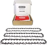 Oregon Pack de 3 Cadenas de Motosierra 3/8' LP para Espadas de 35cm -52 Eslabones, 1.1mm – Cadena de bajo retroceso compatible con Bosch, Karcher, Husqvarna, Makita y muchas más