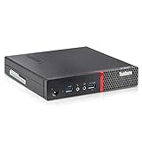 Lenovo ThinkCentre M710q Tiny USDT - Ordenador de sobremesa (Intel Quad Core i5, 256 GB SSD, 8 GB de Memoria, Windows 10 Pro Business Desktop Computer Mini PC (Reacondicionado)