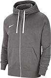 Nike CW6887-071 M NK FLC PARK20 FZ Hoodie Sweatshirt Men's Charcoal HEATHR/White/White M