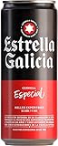 Estrella Galicia Especial - Cerveza Lager Especial, Lata de 33 cl, Sabor Ligero y Amargo, Aroma a Lúpulo, 5,5% Volumen de Alcohol