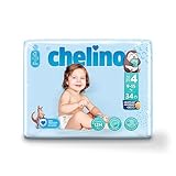 Chelino Pañal infantil Talla 4 Gateo (9-15kg), 204 Pañales