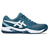 ASICS Dedicate 8 Clay Hombre Zapatos de Tenis Turquesa Blanco