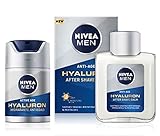 NIVEA MEN Hyaluron Crema Hidratante Antiedad FP15 + NIVEA MEN Hyaluron Bálsamo After Shave