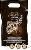 Lindt LINDOR bombones chocolate negro 70% , bombón con relleno de chocolate cremoso, chocolate para regalar, para compartir, aprox 80 bolas, 1kg