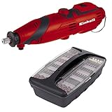 Einhell Herramienta de lijado y grabado TC-MG 135 E (135W, 10000-32000 rpm, soporte telescópico, flex. eje, incluidos los accesorios y el estuche)