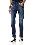 G-STAR RAW 3301 Regular Straight Jeans Hombre, Azul (Authentic Faded Blue 51002-b631-a817), 24W / 28L