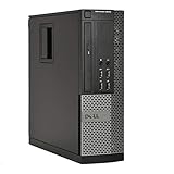 Dell Optiplex 9010 - Ordenador de sobremesa (Intel Core i5-3470, 8GB de RAM, Disco SSD de 120GB, WiFi, Lector DVD, Windows 10 Pro ES 64) - Negro (Reacondicionado)